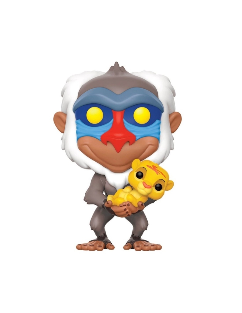 FUNKO ACTION FIGURES FUNKO POP DISNEY LION KING: RAFIKI W/ SIMBA